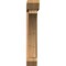 Ekena Millwork Thorton Slat Smooth Bracket w/ Offset Brace, Western Red Cedar, 7 1/2"W x 36"D x 44"H BKT0806X36X44THR06SWR - alternate 4